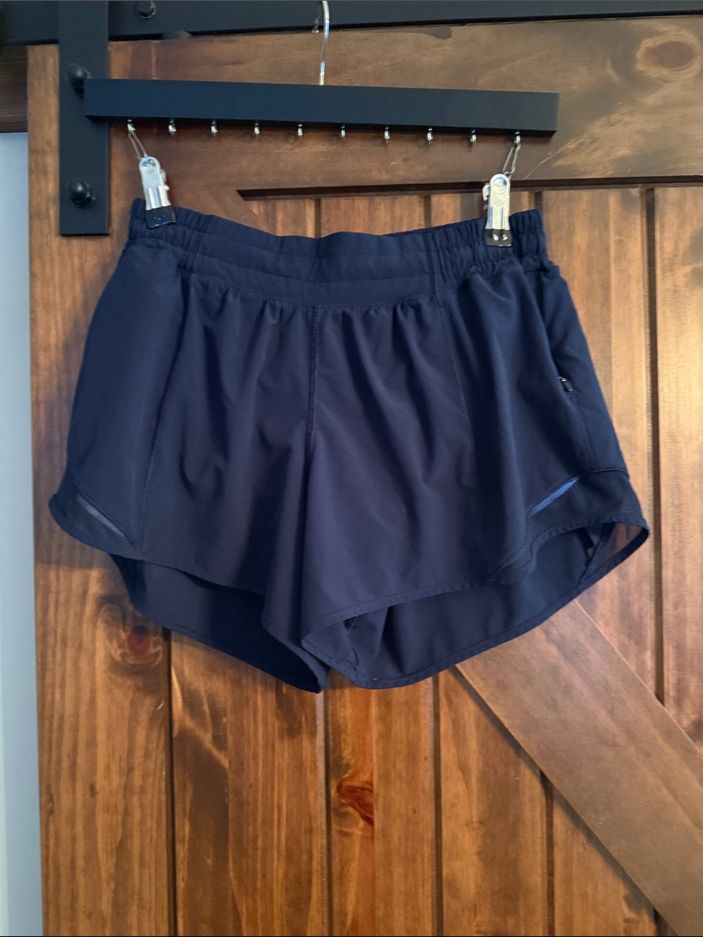 lululemon athletica Navy Layered Athletic Shorts
